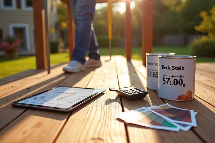 How Do I Calculate How Much Deck Stain I Need and What Will It Cost?